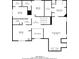Upstairs floor plan showcasing spacious bedrooms, walk-in closets, and primary bath at 10780 S Kimball Bridge Xing, Alpharetta, GA 30022