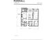 A detailed floor plan showcasing layout of a 1,393 SF home with a balcony, living room, and Primary bedroom at 229 Peachtree Hills Ave # 124, Atlanta, GA 30305