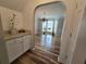 Dining room featuring wood floors, chair rail, and a bay window at 9620 Carolina Dr, Jonesboro, GA 30238