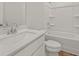 Bathroom with sink, toilet, and shower at 2634 Mourning Dove Drive (Lot 41), Grayson, GA 30017