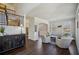 Spacious living area with hardwood floors and a staircase at 3610 Ansley Manor Ct, Cumming, GA 30028
