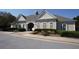 Attractive community clubhouse with gray siding and green shutters at 536 Highland Falls Dr, Hiram, GA 30141