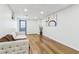 Finished basement with modern kitchen and open floor plan at 5901 Miller Rd, Austell, GA 30106