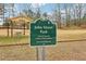 Image of the John Street Park sign and picnic area at 5901 Miller Rd, Austell, GA 30106
