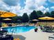 Enjoy the outdoors with this well-designed swimming pool and patio area, perfect for entertaining and relaxing in the sun at 820 Nob Ridge Dr, Marietta, GA 30064