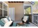 Cozy patio offers a comfortable seating area at 2400 Cumberland Se Pkwy # 212, Atlanta, GA 30339