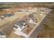 Aerial view of new homes in a planned community with sidewalks and modern design at 801 Dobby Way (Lot 92), Mcdonough, GA 30252