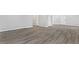 Finished basement with new floors, neutral paint, and recessed lighting at 43 George Lemon Dr, Mcdonough, GA 30253
