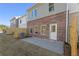 Townhome backyard featuring a private patio and wood fencing at 4521 Twinberry Dr, Powder Springs, GA 30127