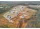 Wide aerial shot shows the scale and layout of the new construction neighborhood at 708 Hedwig Drive (Lot 89), Mcdonough, GA 30252