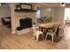 Open dining area with modern farmhouse decor and natural light at 823 Mount Tabor Rd, Oxford, GA 30054