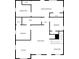 Second floor plan featuring a primary bedroom, bathroom, bedrooms, living room, kitchen, and dining area at 1684 Braeburn Se Dr, Atlanta, GA 30316