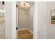 Spacious walk-in closet, conveniently located near the primary bathroom and bedroom at 1208 Thomas Rd, Decatur, GA 30030