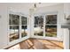 Bright living room with hardwood floors and windows to the exterior at 816 Frederica Ne St, Atlanta, GA 30306