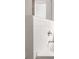 Close-up of shower area showing tiled walls and silver shower head at 1838 Lacebark Elm Way, Lawrenceville, GA 30045