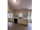 Kitchen featuring stone countertops and modern appliances at 4829 Woodhurst Way, Stone Mountain, GA 30088