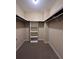 Walk-in closet with shelving and carpeted floors at 4829 Woodhurst Way, Stone Mountain, GA 30088