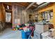 Unfinished basement offering ample storage and potential for customization at 2590 Runic Way, Johns Creek, GA 30022