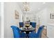 Cozy dining area featuring a stylish chandelier and comfortable seating at 240 Mount Zion Rd, Hapeville, GA 30354