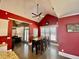 Bright kitchen with stainless steel appliances, a breakfast nook and hardwood floors at 3817 Bay Orchard Ln, Loganville, GA 30052