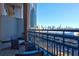 Balcony features city views and seating at 260 18Th Nw St # 10302, Atlanta, GA 30363