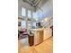 Contemporary kitchen with stainless steel appliances, bar stool seating, and plenty of natural light at 260 18Th Nw St # 10302, Atlanta, GA 30363