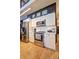 Clean kitchen with white cabinets, stainless steel appliances, subway tile backsplash at 260 18Th Nw St # 10302, Atlanta, GA 30363