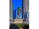 Beautiful bronze statue that stands tall in the community at 260 18Th Nw St # 10302, Atlanta, GA 30363
