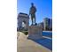 The Chief Tomochichi Statue stands proud with the archway in the background at 260 18Th Nw St # 10302, Atlanta, GA 30363