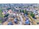 Community aerial view showcasing the neighborhood's well-maintained homes and tree-lined streets at 3637 Green Pine Way, Suwanee, GA 30024