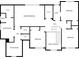 Second level floor plan with Primary suite, bedrooms, walk-in closets, baths and sitting room at 3637 Green Pine Way, Suwanee, GA 30024