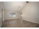 Spacious living room with vaulted ceilings and wood-look floors; great for entertaining at 1312 La Mesa Dr, Lawrenceville, GA 30043