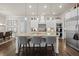 Well-equipped kitchen with a granite island, stainless steel appliances, and ample cabinet space at 4590 Gablestone Xing, Hoschton, GA 30548