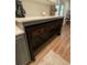 Kitchen island with white countertops and custom wood drawers at 3478 Grant Nw Dr, Kennesaw, GA 30144
