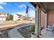 View from the porch showing the quiet street and landscaping at 510 Pinchot Way, Woodstock, GA 30188