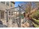 Beautiful backyard patio area with a table, chairs, and pergola at 510 Pinchot Way, Woodstock, GA 30188