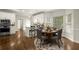 Cozy dining area with white kitchen and great natural light at 6268 Braidwood Nw Run, Acworth, GA 30101