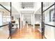 Elegant foyer with soaring ceilings, hardwood floors, and an open view to the living spaces at 650 Vinings Estates Se Dr, Mableton, GA 30126