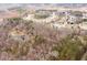 Serene aerial perspective of a neighborhood surrounded by verdant trees, creating a peaceful community setting at 8951 Brewer Rd, Douglasville, GA 30134