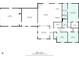 Detailed floor plan showcasing the layout of the 2,171 square foot residence at 8951 Brewer Rd, Douglasville, GA 30134