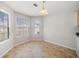 Bright dining area featuring many windows and neutral walls at 4768 Score Ct, Snellville, GA 30039