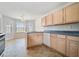 Bright kitchen features laminate counters, flooring, and a window view at 4768 Score Ct, Snellville, GA 30039