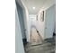 A hallway features modern paint, flooring, and fixtures at 672 Quillian Ave, Decatur, GA 30032