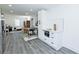 Open floor plan showcasing kitchen, dining area, and living room at 672 Quillian Ave, Decatur, GA 30032
