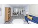 Open-concept living area with views of dining room and updated vinyl plank flooring at 672 Quillian Ave, Decatur, GA 30032