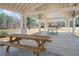 Community pavilion features picnic tables, lakeside views and ample space for outdoor gatherings at 140 Ryan Ln, Covington, GA 30014