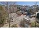 Aerial view showcasing the building's layout and parking at 1406 River Green Nw Dr, Atlanta, GA 30327