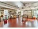 Attached two car garage workshop with overhead lighting, ceiling fan and windows at 3832 Wesley Chapel Rd, Marietta, GA 30062