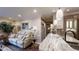 Comfortable living room features a plush sofa, stylish decor, and marble countertops at 300 Johnson Ferry Ne Rd # A403, Atlanta, GA 30328