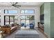 Comfortable lounge area with stylish seating and view of the outdoor pool at 507 Zeal Street # 334, Atlanta, GA 30315